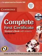 Učebnice v jazykovém kurzu Pomaturitní studium angličtiny - kurzy různých pokročilostí (kromě začátečníků) - Complete FCE