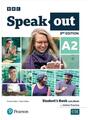 Učebnice používaná v jazykové škole  Jazyková škola Filozofické fakulty MU: Speakout A2, 3rd Edition